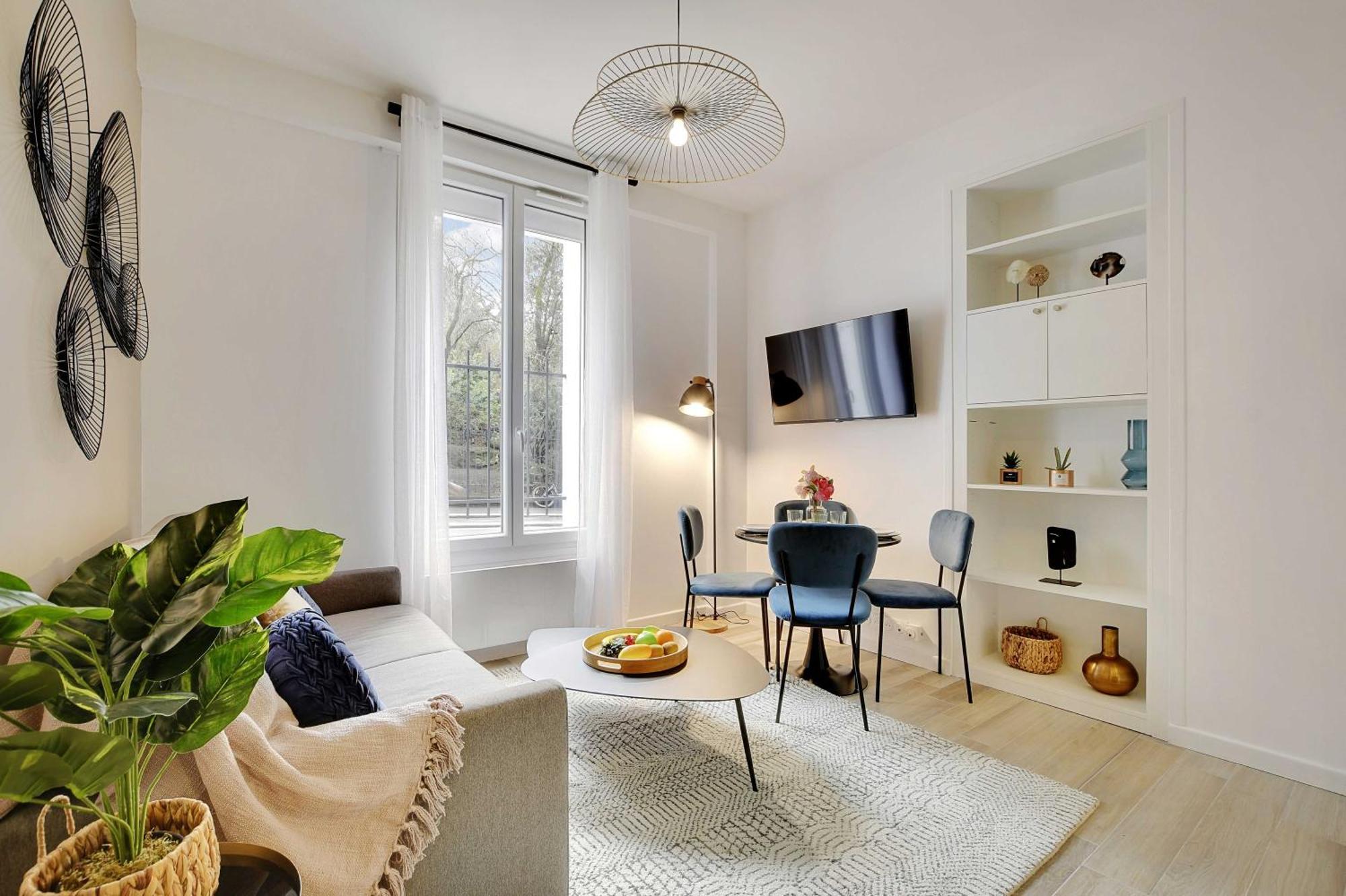 Lovely Apartment - 1Br-4P - Buttes-Chaumont Paris Exterior photo